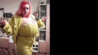 Super busty tiktok girl