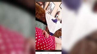 Live facebook panties, Romanian woman