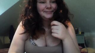 Chubby Teen Girl Skypes you and wants to Watch you Jerk off