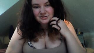 Chubby Teen Girl Skypes you and wants to Watch you Jerk off