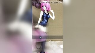 Toloveru momo-school swimsuit-1(figure bukkake)