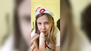 Naughty Nurse Checks your Penis and Prostate