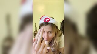 Naughty Nurse Checks your Penis and Prostate