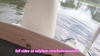 Sucking and squirting on the paddleboat