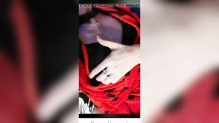 Live facebook bra and panties romanian