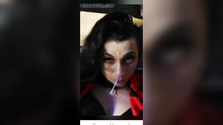 Live facebook bra and panties romanian