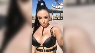 Angela White huge bouncing Tits compilation