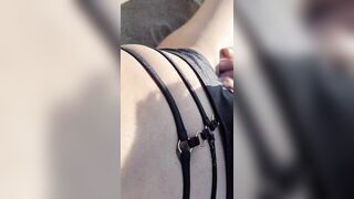 Public Beach Playing with Gfs Pussy until she Cums