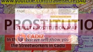 Cadiz, Spain, Sex Map, Street Prostitution Map, Real, Reality, Outdoor, Public, Massage Parlours, Brothels, Whores, Escort, Callgirls, Bordell, Freelancer, Streetworker, Prostitutes, Handjob, Doggystyle, Fetish, Fingering, Milf, Hairy, Homemade, Closeup