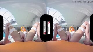 VR Porn Cosplay Step Sister 5th Element POV and 69 Blowjob VR CosplayX