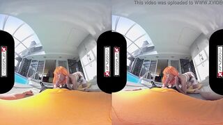 VR Porn Cosplay Step Sister 5th Element POV and 69 Blowjob VR CosplayX