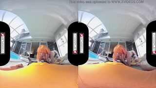 VR Porn Cosplay Step Sister 5th Element POV and 69 Blowjob VR CosplayX