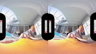 VR Porn Cosplay Step Sister 5th Element POV and 69 Blowjob VR CosplayX