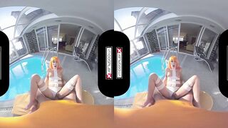 VR Porn Cosplay Step Sister 5th Element POV and 69 Blowjob VR CosplayX