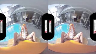 VR Porn Cosplay Step Sister 5th Element POV and 69 Blowjob VR CosplayX