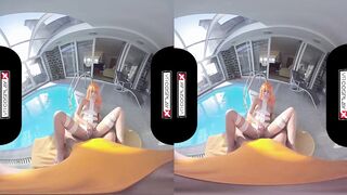 VR Porn Cosplay Step Sister 5th Element POV and 69 Blowjob VR CosplayX