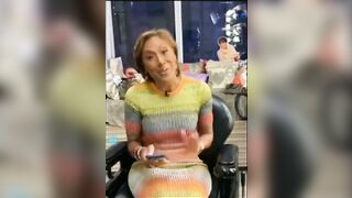 Jerk off challenge – Robin Roberts