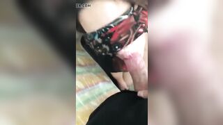 Blowjob Bitch Facebook cum on mouth