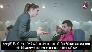 Indian Air Hostess has sex with Bollywood Actress