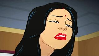 Savita Bhabhi’s Nude Romance - Hindi cartoon film