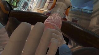 Mercy Futanari taken pov Overwatch