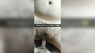 You don't mind if i cum inside your wife's fertile pussy?