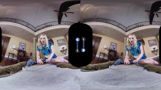 BaDoinkVR.com Blonde Teen Lily Rader Takes Blowjob Challenge