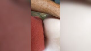 Gym Quickie ending with a Creampie