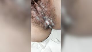 BASANG BASA MALIBOG NA PINAY PINUTUKAN SA LOOB, PINAY CREAMY HAIRY PUSSY