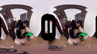 VR Cosplay X Threesome With Jade And Kitana VR Porn