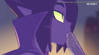 Intercourse with the vampire - Nevarky vampire transformation animation -