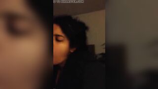 Indian Nri tinder girl sucking next morning