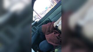 Daddy's Slut Loves when I Watch her - Public Parkinglot