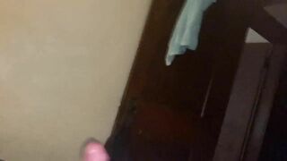 Cheating blowjob from hot slut