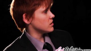 Sexy Redhead Lesbian Powerful Seduction - LesWorship