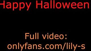 Sexy demon jerks you off on Halloween (Onlyfans video)