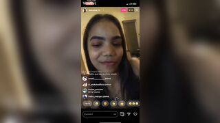 Instagram live and shows everything