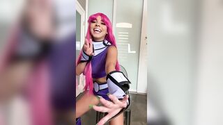 Starfire’s Teasing & Twerking Mission! Onlyfans MariaaSkyy