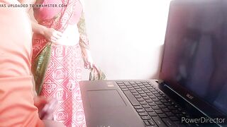 masturbating in front of Indian maid