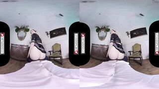 VR Fucking With Schoolgirl Misha Cross on VRCosplayX.com