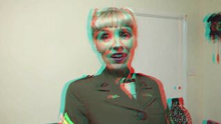 Bettie Hayward in 3D: 1940's USMC Marine Corp Hayward