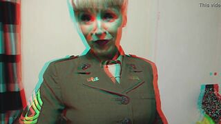 Bettie Hayward in 3D: 1940's USMC Marine Corp Hayward