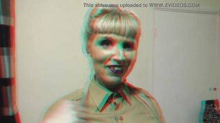 Bettie Hayward in 3D: 1940's USMC Marine Corp Hayward