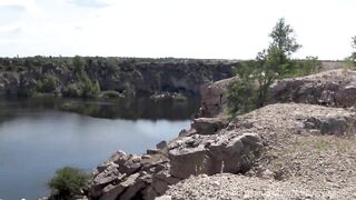 Сlimbing rocks in Fishnet