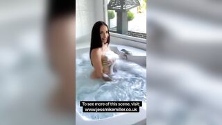 ONLYFANS LEAKS Famous Tiktoker Jess Miller Gets Dripping Wet Pussy Fucked Hard in Bathtub Sex in 4k