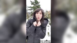 Littleangel84 - Assfucked anal in the snow at Mont Ventoux - Challenge 5