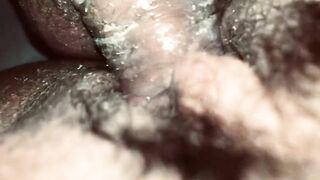 Close Up Pussy pounding gets hot POV