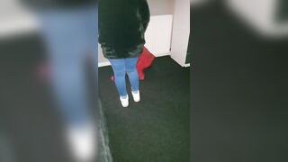 Step Son can't Stop Fucking step mom in Tight and Tiny Levi's Jeans