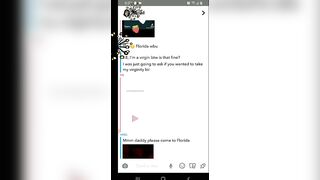 My Snapchat DMs get wild????  Cute Gal wanted me to TAKE her Virginity????????  I Obliged. (Listening Vid)