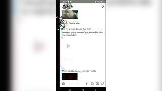 My Snapchat DMs get wild????  Cute Gal wanted me to TAKE her Virginity????????  I Obliged. (Listening Vid)